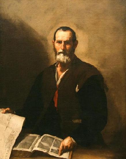 Jose de Ribera Philosopher Crates Sweden oil painting art